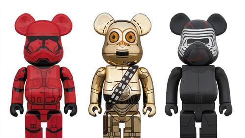 Medicom Toy 推出全新《Star Wars: The Rise of Skywalker》系列 BE@RBRICK 公仔