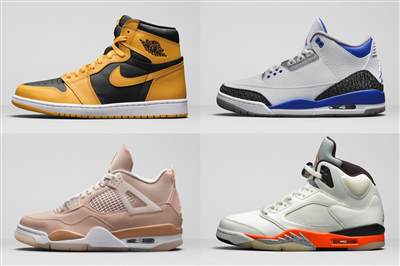 Jordan Brand 正式发布 2021 秋季全新 Retro 系列鞋款