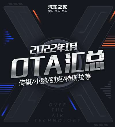 传祺/小鹏/特斯拉等 2022年1月OTA汇总