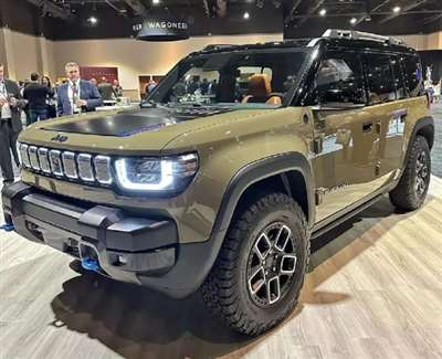 纯电硬派越野车 Jeep“侦察兵”概念车亮相