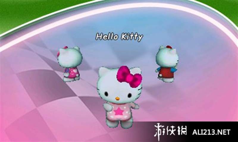 HelloKitty与三丽鸥伙伴3D竞速