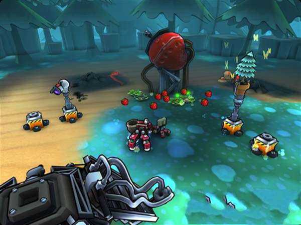 机器人组装炮塔