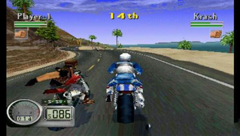 暴力摩托3D(PS1)