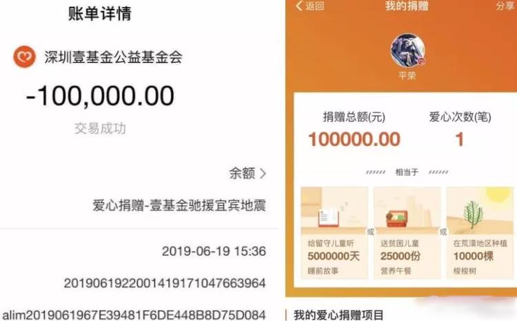 二驴的携驴家班全体主播为地震灾区捐款10万元！